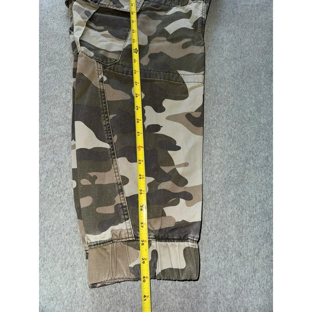 True Religion Men's Regular Fit Cargo Pants Camouflage‎ Army Sz 40